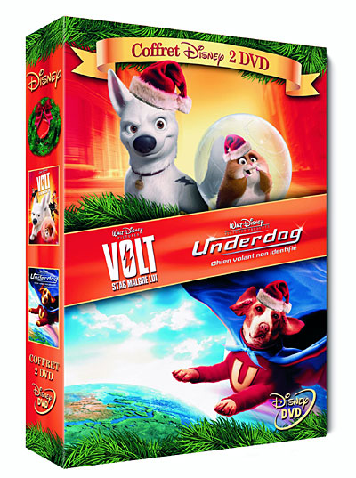 Volt, Star malgré lui - Underdog, chien volant non identifié - Coffret