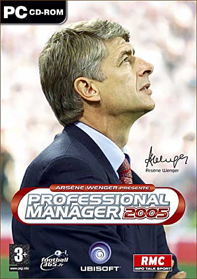 Ubisoft Arsène Wenger Présente Professional Manager 2005