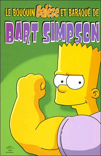 Big beefy book of Bart Simpson