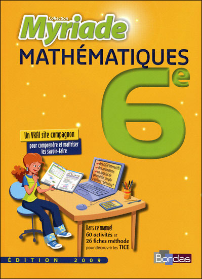 Myriade Maths 6ème