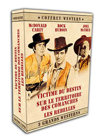 Victime du destin - Sur le territoire des Comanches - Les Rebelles - Coffret