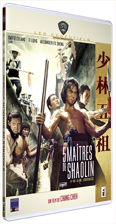 Les 5 Maîtres de Shaolin