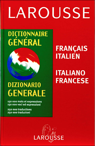 Dictionnaire g n ral d italien Fran ais italien Italiano francese