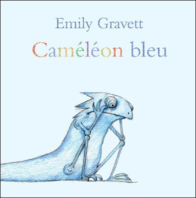 Caméléon bleu