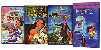 Lilo & Stitch - Pocahontas - Mary Poppins