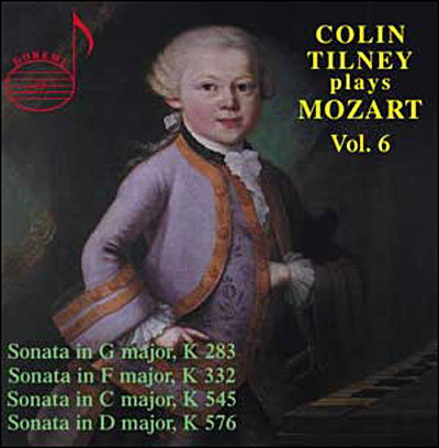 Colin Tilney joue Mozart - Volume 6