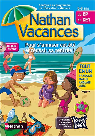 Nathan Vacances - Du CP au CE1