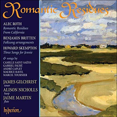 Romantic residues melodies pour tenor et harpe