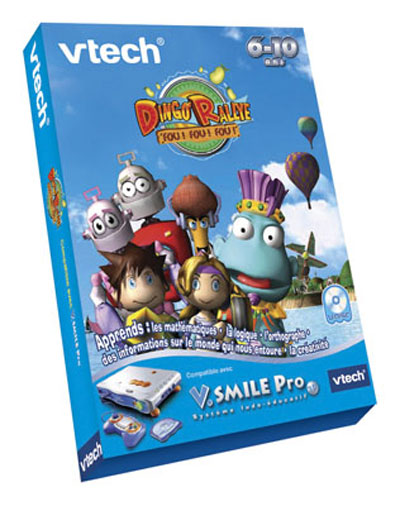 Vsmile Pro - Jeu Éducatif : Dingo Rallye - Fou ! Fou ! Fou !