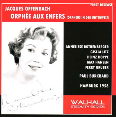 Orphée aux enfers - Version allemande - Radio NDR Hambourg 1958