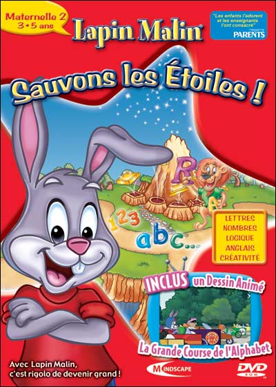 Lapin Malin Maternelle 2 - Sauvons Les Etoiles ! Version 2007/2008
