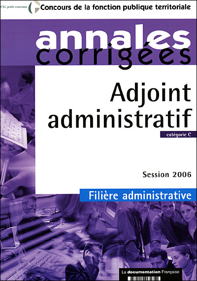 Adjoint administratif catégorie C session 2006