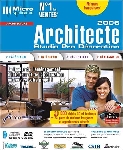Architecte Studio Pro Décoration 2006