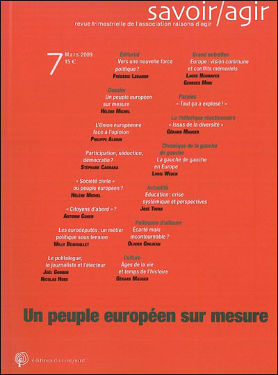 Revue Savoir/Agir n° 8 -  Collectif - broché