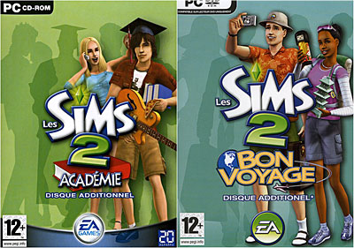 Les Sims 2 : Bon Voyage et Académie