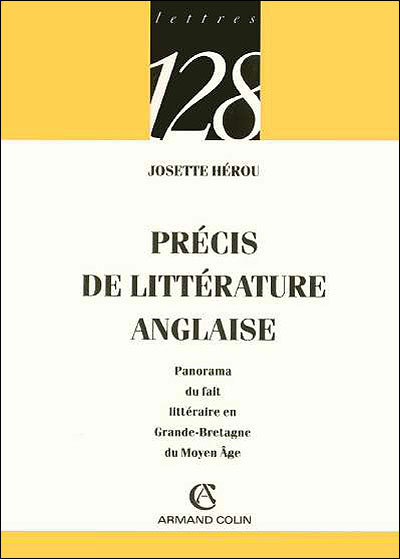 Précis de littérature anglaise