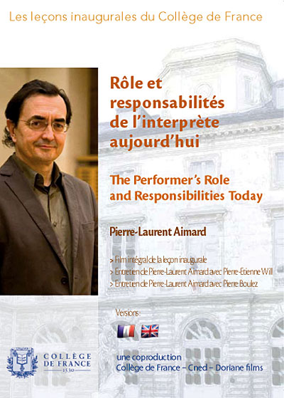 Collège de France - Rôle et responsabilités de l'interprète aujourd'hui