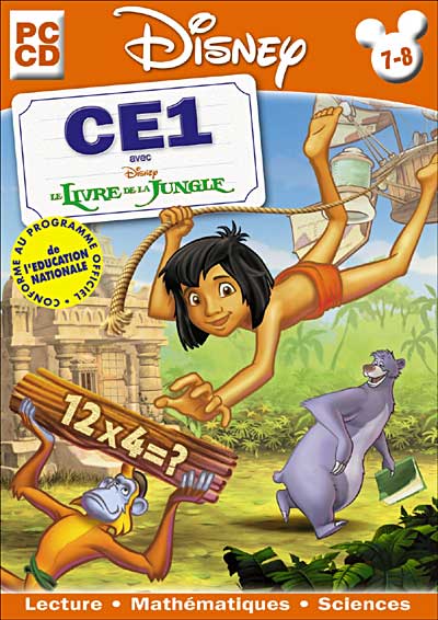 Disney - Ce1 Avec Le Livre De La Jungle
