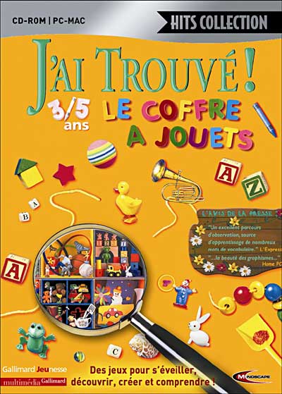 J'ai trouvé ! Le Coffret à Jouets
