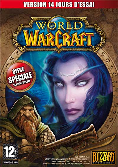 Activision / Blizzard Sas France World Of Warcraft - Version 14 Jours D'Essais