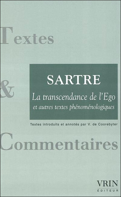 La trenscendance de l'égo