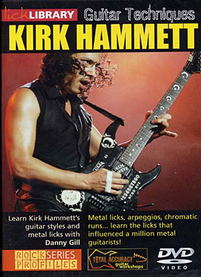 Lick library guitar techniques - Kirk Hammet