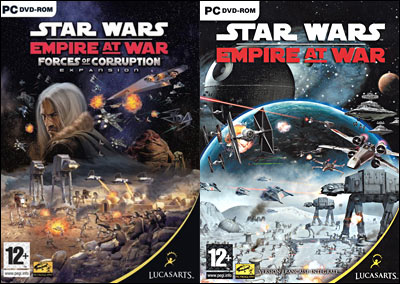 Star Wars Empire At War Gold + Add-on Forces Of Corruption
