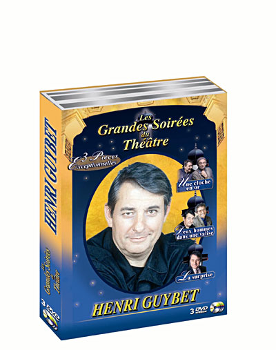 HENRY GUYBET-COFFRET-THEATRE-3 DVD-VF