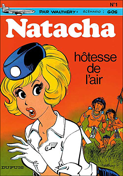 Natacha, hôtesse de l'air