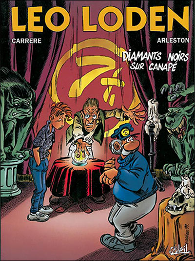 Léo Loden Tome 11 : Diamants noirs sur canapé