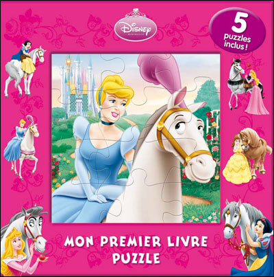 Disney Princesses - . - DISNEY PRINCESSES - Mon Petit Livre Puzzle - 5  puzzles 9 pièces - Bal royal - Collectif - cartonné, Livre tous les livres  à la Fnac