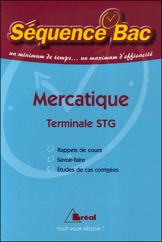 Séquence Bac Mercatique Term STG