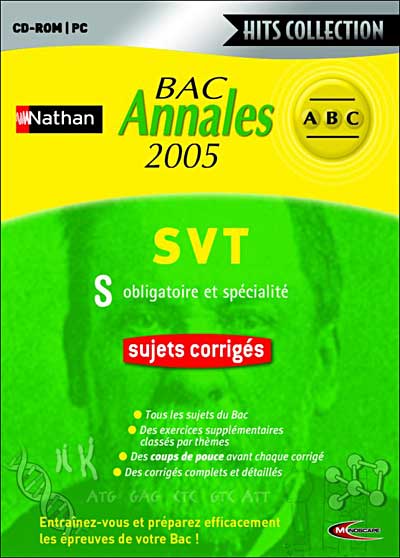 Nathan Annales BAC 2005 SVT S