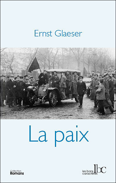 La paix - Ernst Glaeser - broché