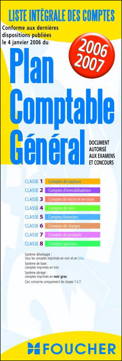 Plan Comptable General