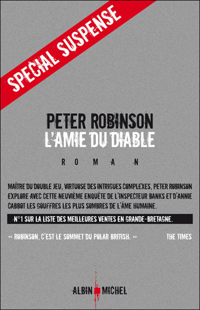 L'Amie du diable - Peter Robinson - broché
