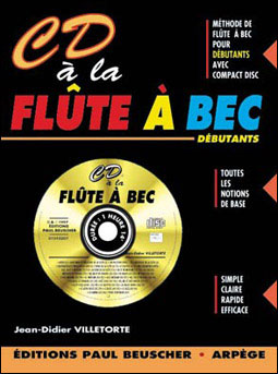 Cd a la flute a bec - Collectif - Livre CD