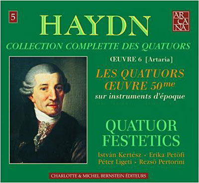 Quatuors à cordes Opus 50 n.1 à 6 Franz Joseph Haydn CD album