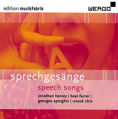 Musikfabrik édition sprechgesange
