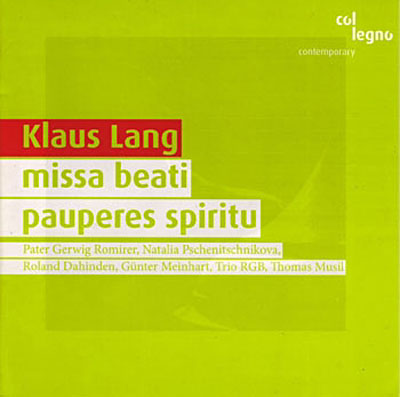 Missa Beati - Pauperes Spiritu