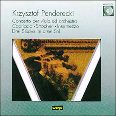 Concerto pour alto et orchestre - Capriccio - Strophen