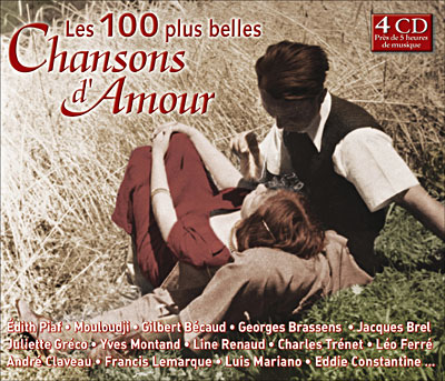 100 plus belles chansons d'amour