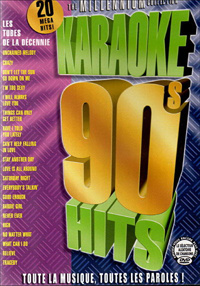 Karaoké les années 90 - DVD Zone 2 - Achat & prix