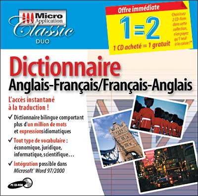 Dictionnaire Français - Anglais - Anglais - Français