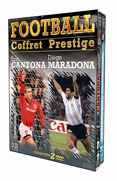 Cantona - Eric the king - Maradona un parcours de légende - Coffret