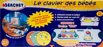 Le Clavier Des Bebes Jouer Apprendre Decouvrir L Ordinateur Cd Rom Achat Prix Fnac