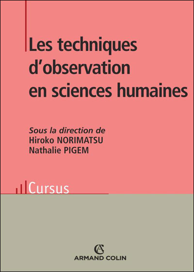 Les techniques d'observation en sciences humaines