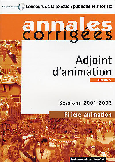 Adjoint d'animation filière animateur