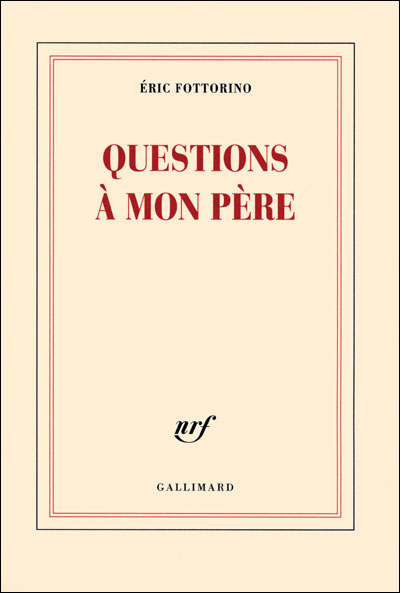 Questions à mon père