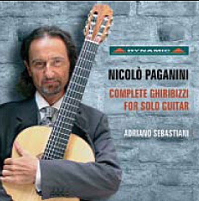 Intégrale des ghiribizzi pour guitare seule